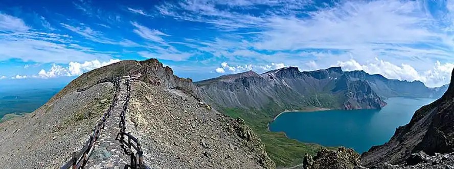 tianchi crater lake changbai